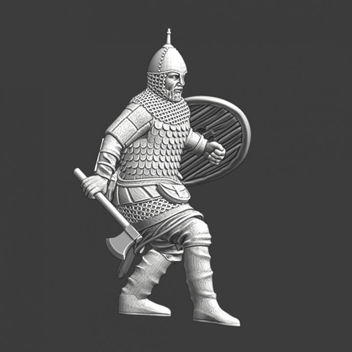 Medieval Kievan Rus - Fighting with axe image