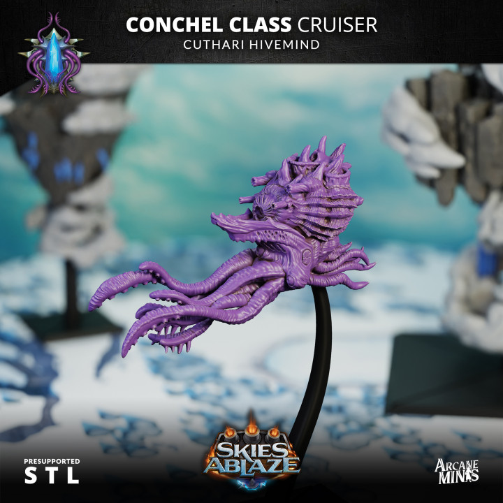 Conchel Class Cruiser - Cuthari Hivemind image