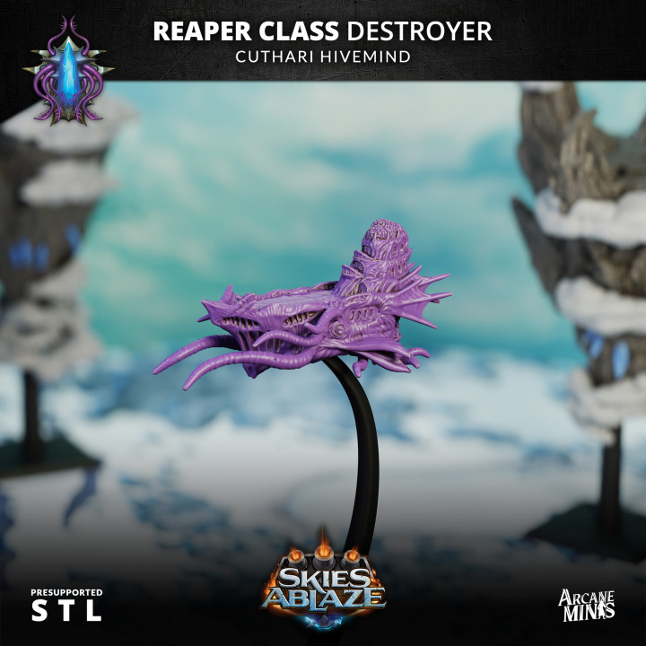 Reaper Class Destroyer - Cuthari Hivemind image