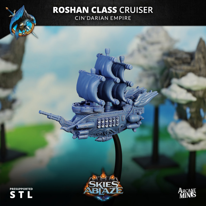 Roshan Class Cruiser - Cin'darian Empire image