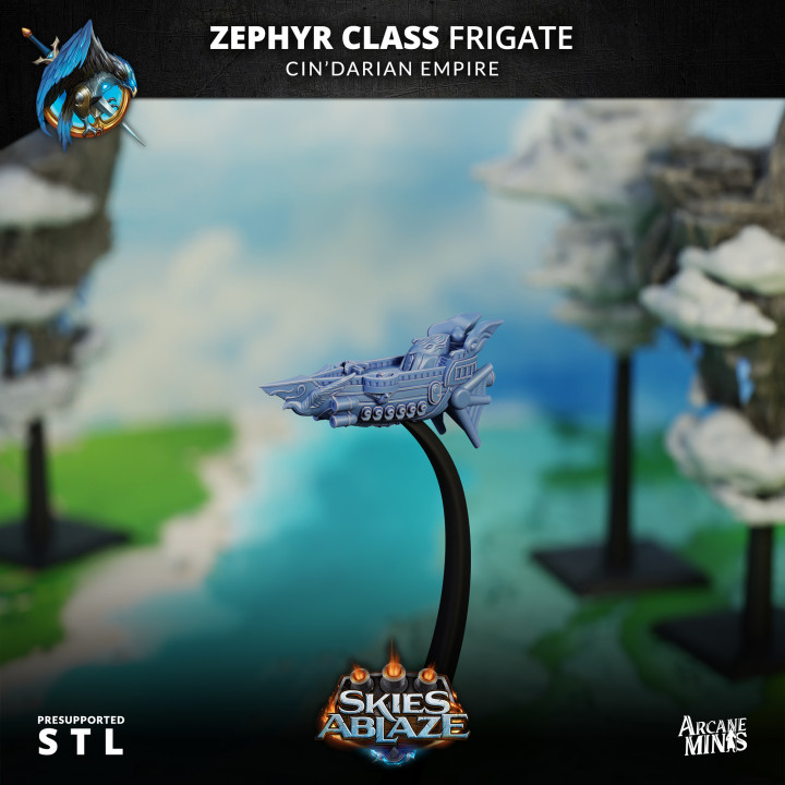 Zephyr Class Frigate - Cin'darian Empire image