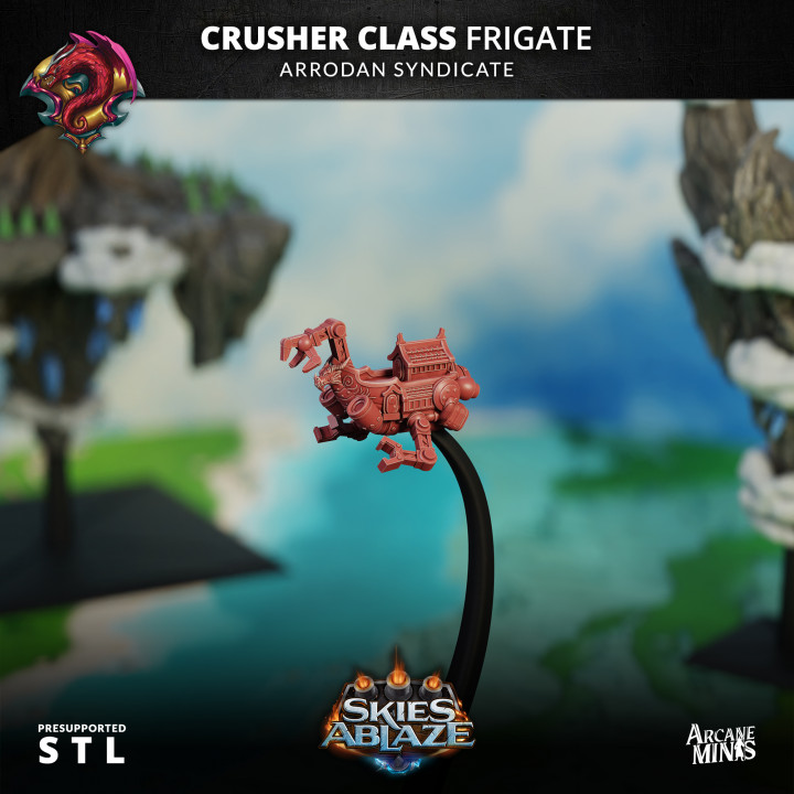 Crusher Class Frigate - Arrodan Syndicate image