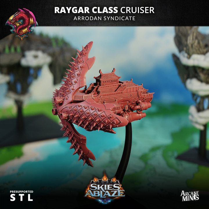 Raygar Class Cruiser - Arrodan Syndicate image