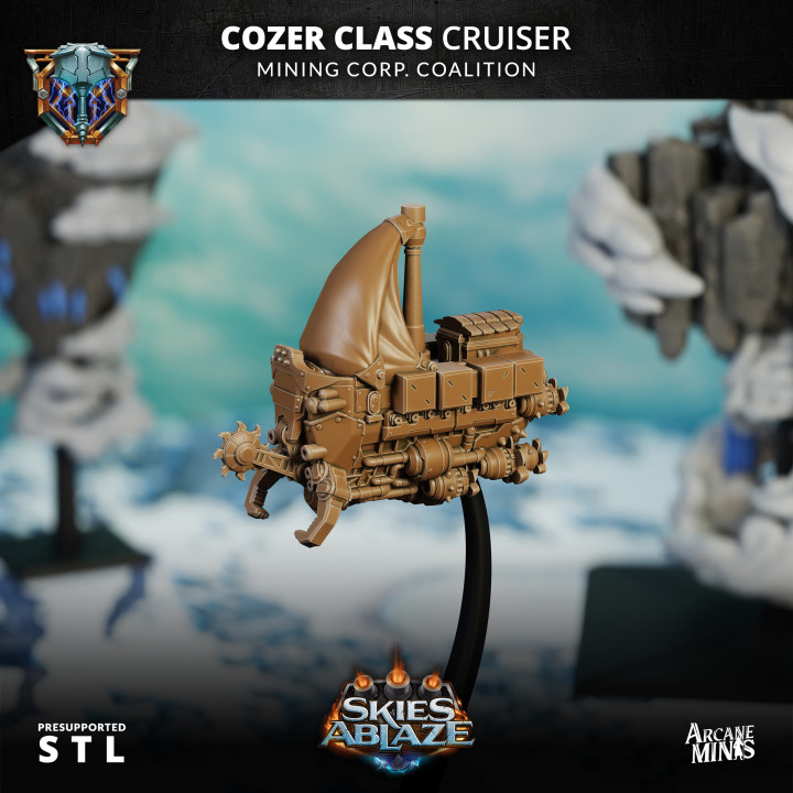 Cozer Class Cruiser - Mining Corp. Coalition image