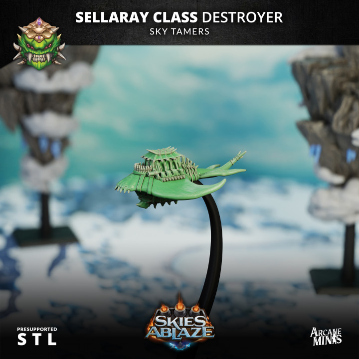 Sellaray Class Destroyer - Sky Tamers image