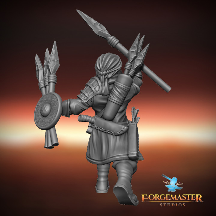 Crimson Targe Spear Pose 03 image