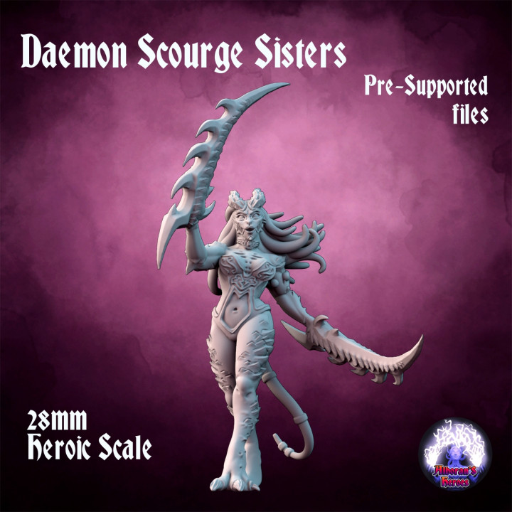 Daemon Scourge Sister - Leader image