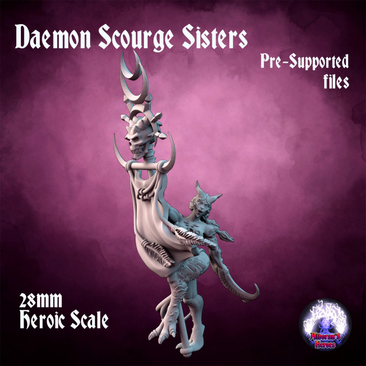 Daemon Scourge Sister - Standard Bearer image