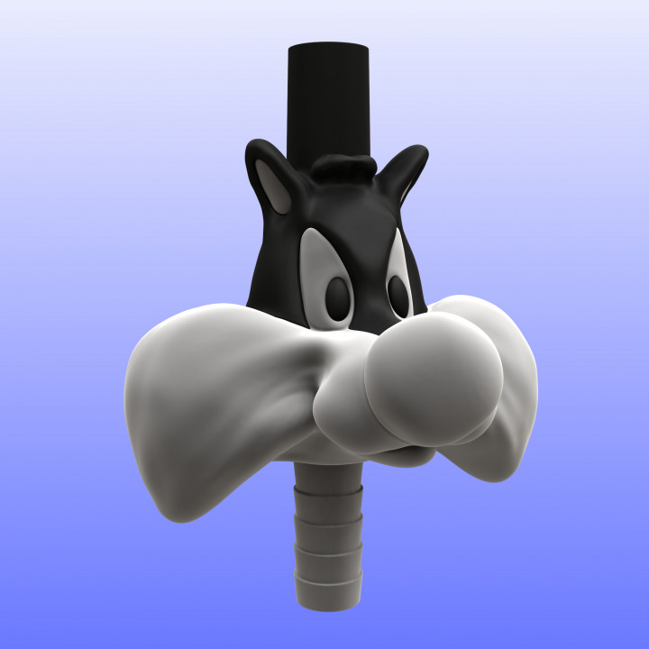 SYLVESTER THE CAT - LOONEY TUNES - HOOKAH MOUTHPIECE