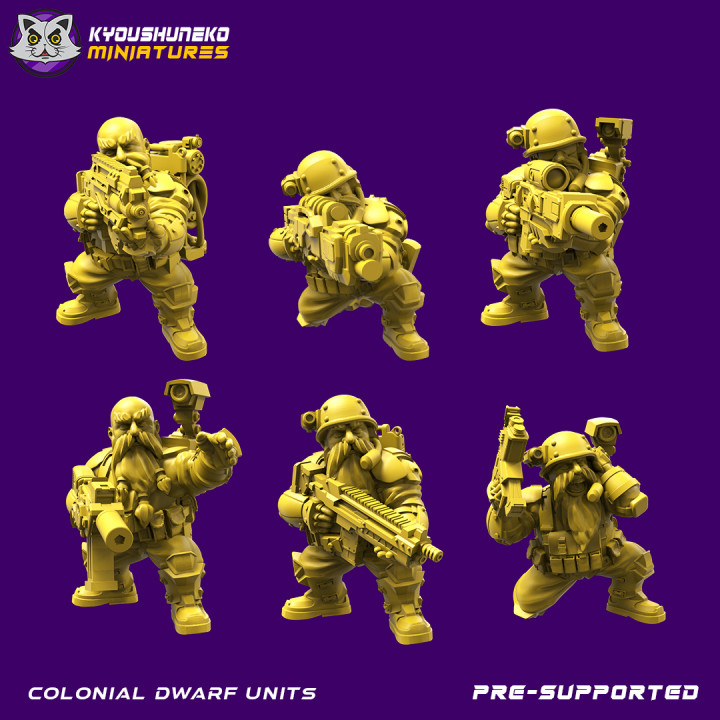 September 2021 Sci-Fi Release - Space Dwarf Army