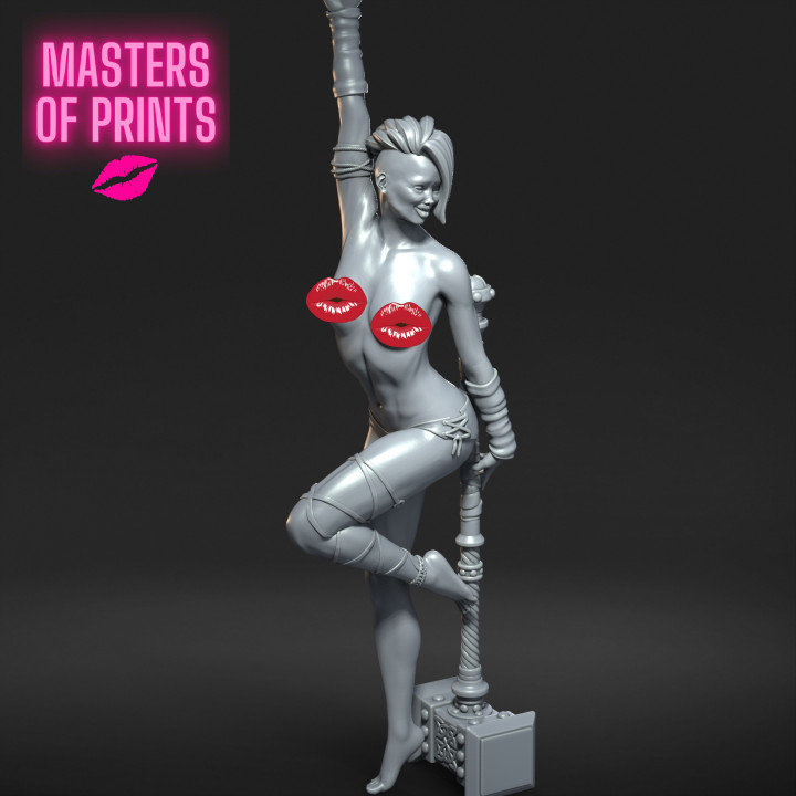 SEXY WARRIORS- NSFW - EROTIC MINIATURE 75 MM SCALE