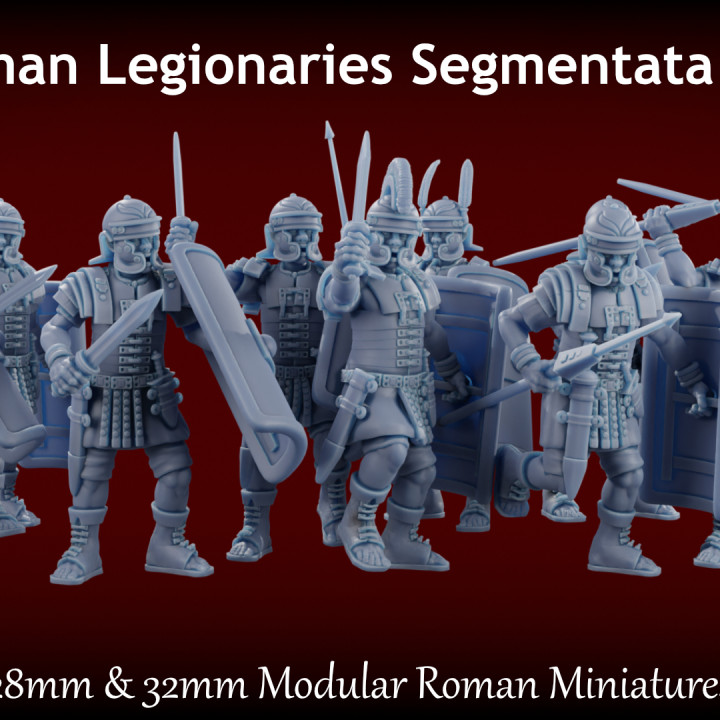 Men of Rome: Roman Legionaries 28-32mm Modular Miniatures's Cover
