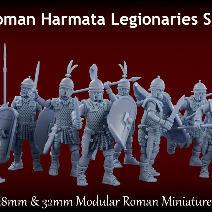 Men of Rome: Roman Early Legionaries 28-32mm Modular Miniatures's Cover