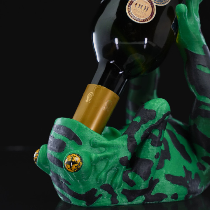 Frog Wine Holder 2 image