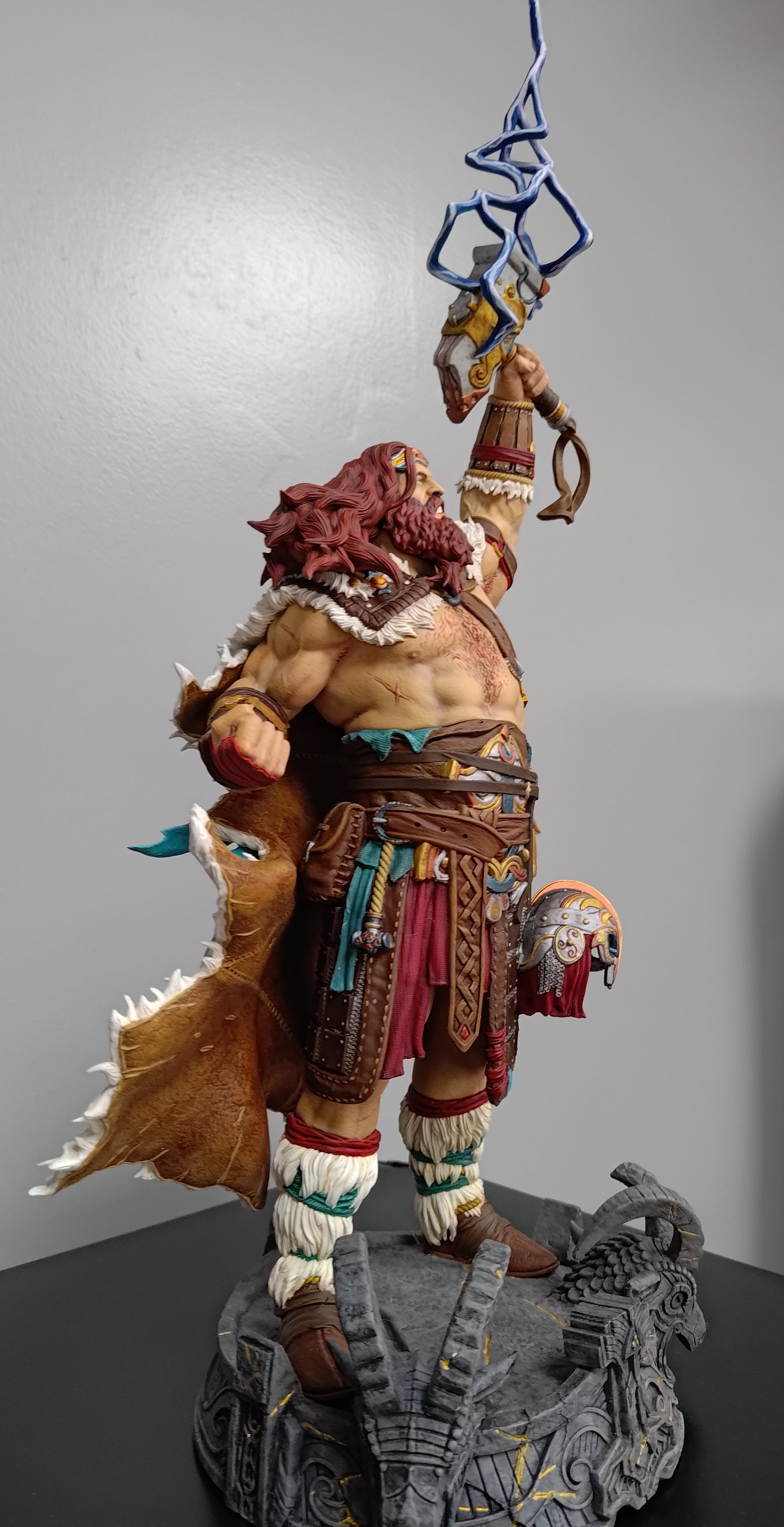 3D Print of Thor - God of Thunder by changanghua, image size:2104x4096