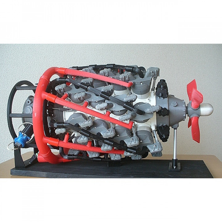 Radial Engine, 28 Cylinder, Post-World War II, Biggest image