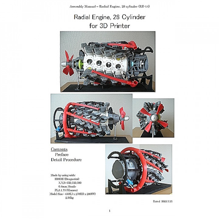 Radial Engine, 28 Cylinder, Post-World War II, Biggest image