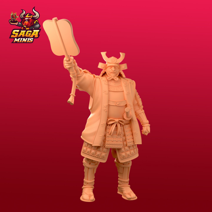 Samurai General (War Fan) image