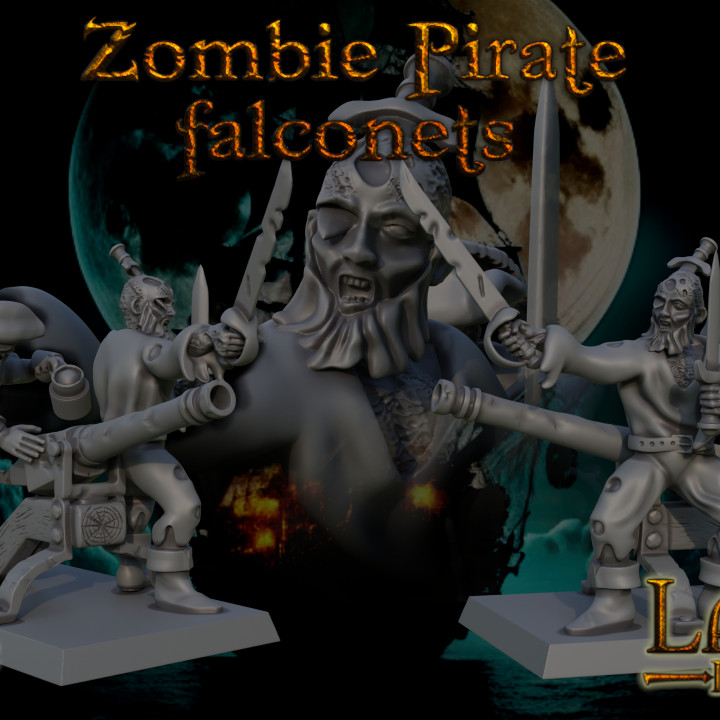 Zombie Pirates Falconets image