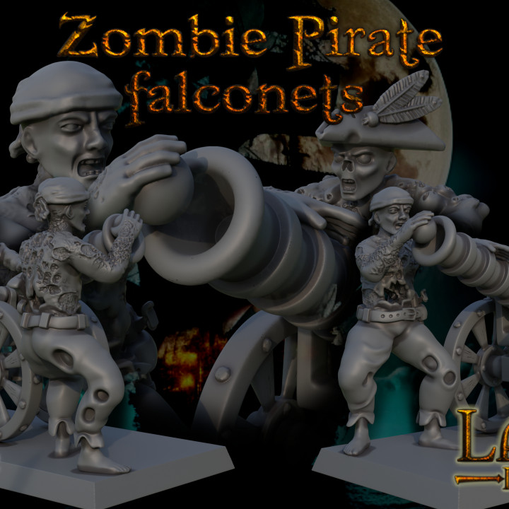 Zombie Pirates Falconets image