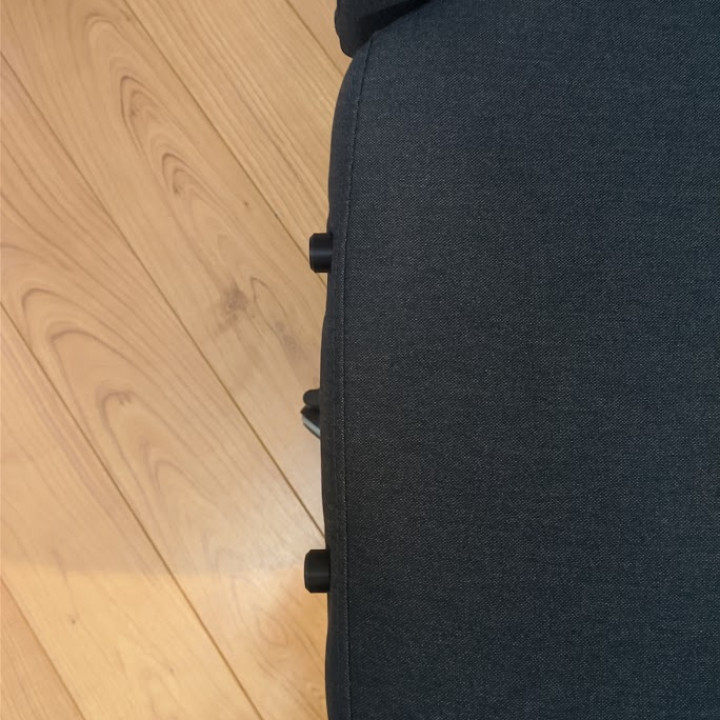 3D Printable Ikea markus chair armrest thread cap by Rick