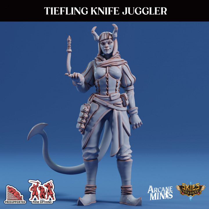 Tiefling Knife Juggler image