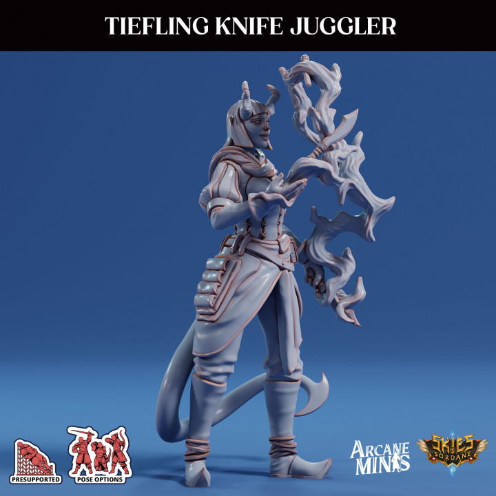 Tiefling Knife Juggler image