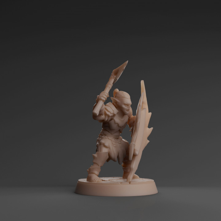 Goblin with axe