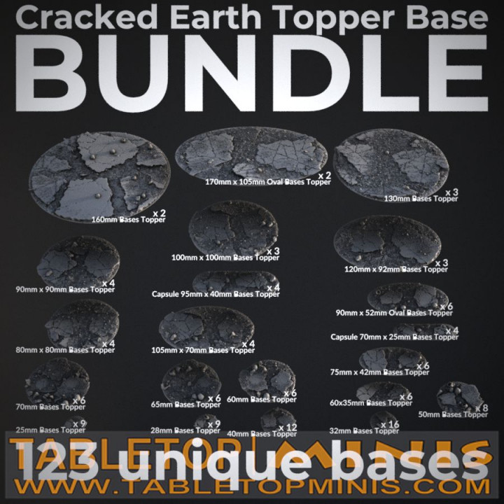 Cracked Earth Topper Base Bundle image