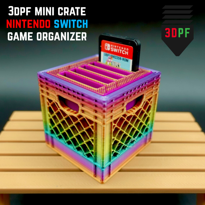 Nintendo Switch Game Holder (50% Scale Mini Crate) image