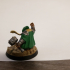 Dwarf Male Cleric - RPG Hero Character D&D 5e - Titans of Adventure Set 01 print image