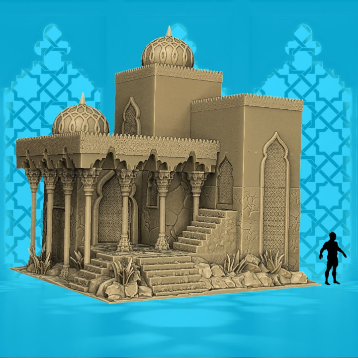 Support-Free Arabian Nights House image