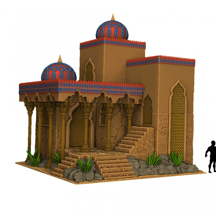 Support-Free Arabian Nights House image