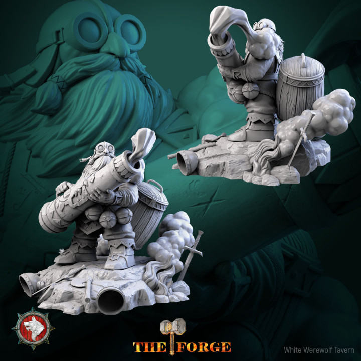 Tronk Loony Eye 32mm and 75mm pre-supported + dnd 5e stats block