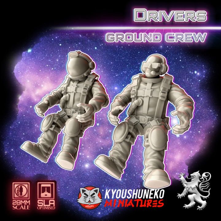 28mm Ground Crew Drivers image