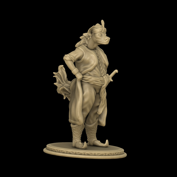 3D Printable Noble Gnoll by MiniaturesCraze