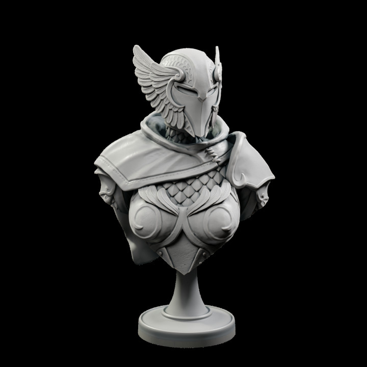 Female Dragon Knight - Bust