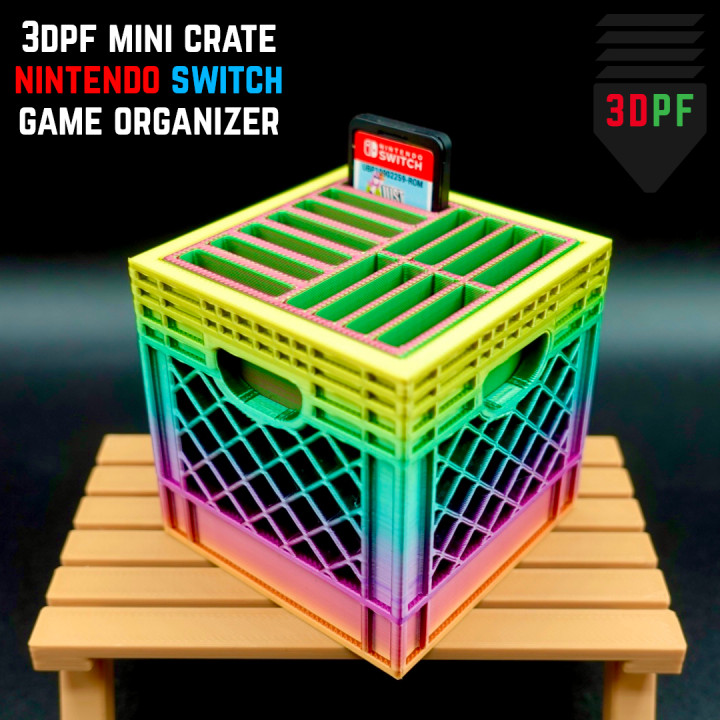 Nintendo Switch Game Holder (75% Scale Mini Crate) image