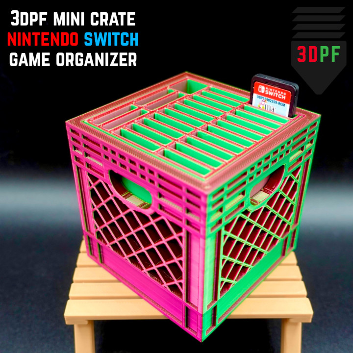 Nintendo Switch Game Holder (100% Scale Mini Crate) image