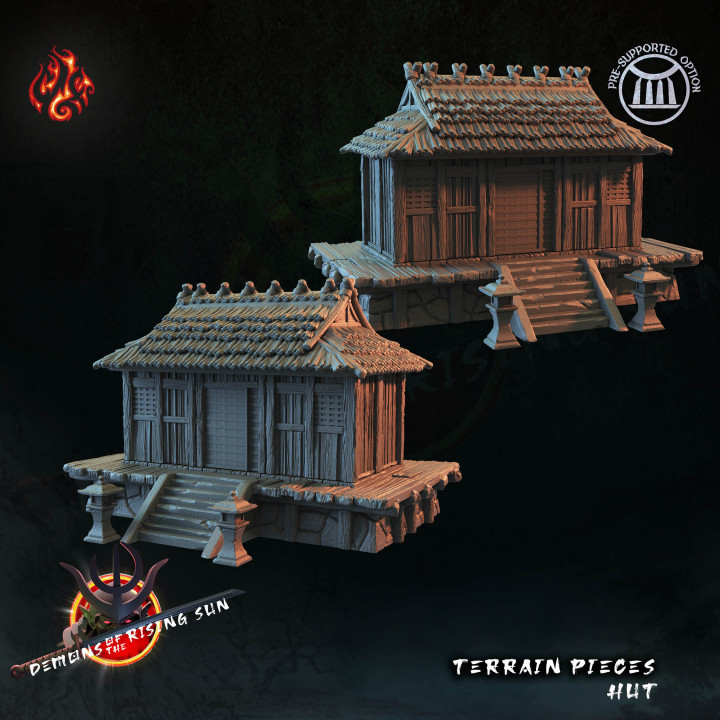 "Hobgoblin Temple Grounds" Scenery Pieces image