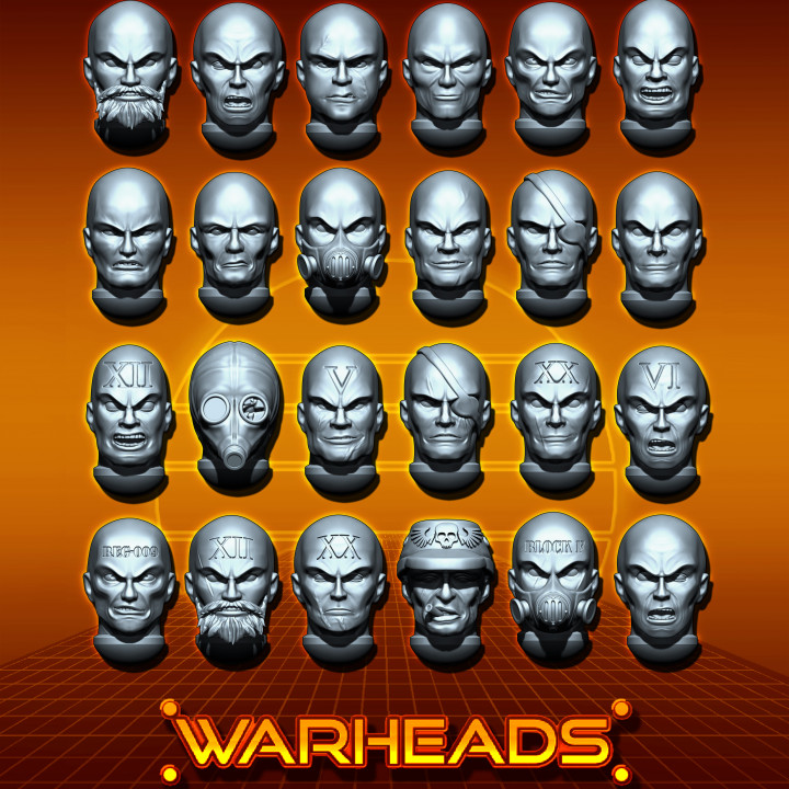 Prisoner heads! - You're in for life! (24 + 24 heads) image