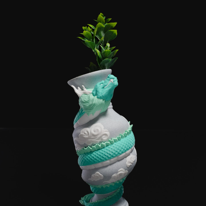 Dragon Wrapped Vase 2.0 image
