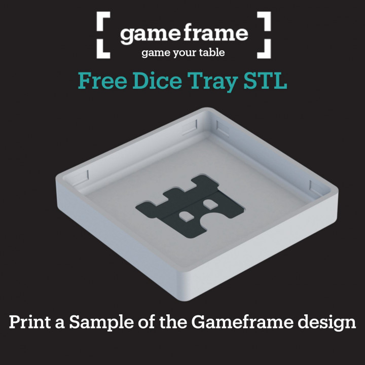 Gameframe dice tray image