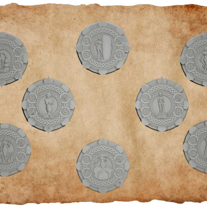 Pack 5 of 10 Coins for TYR Coin Battle Game image