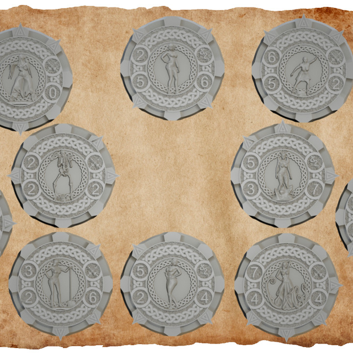 Pack 6 of 10 Coins for TYR Coin Battle Game image