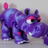 Flexy Print In Place Baby Hippo EXCLUSIVE print image