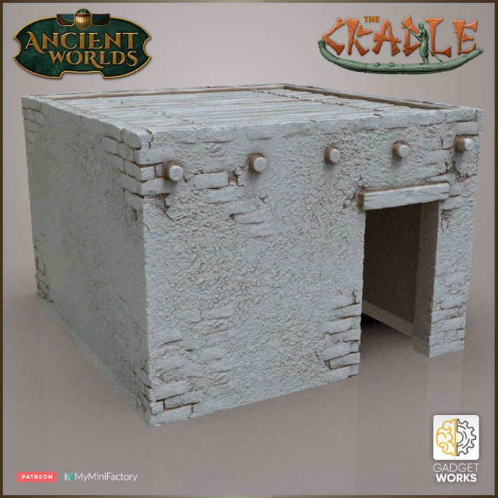 Mesopotamian Mud brick house - The Cradle image
