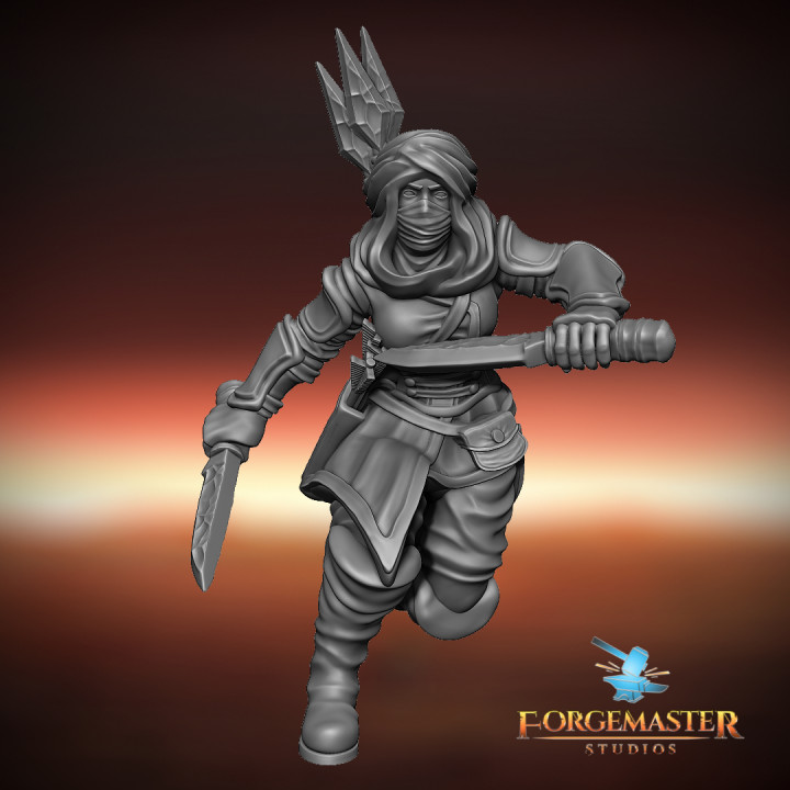 Pikemaiden Elite Dagger Pose 04