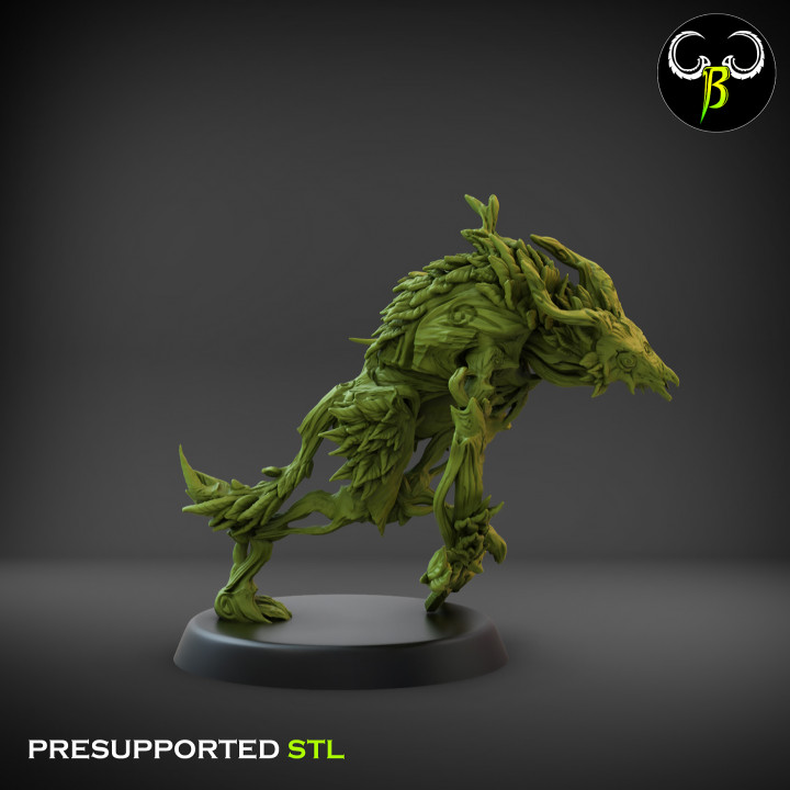 3D Printable Ferocious Spirit Axe Squad by ClayBeastCreation