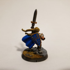 Picture of print of Dwarf Female Paladin - RPG Hero Character D&D 5e - Titans of Adventure Set 07